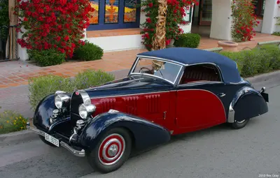 1936 Bugatti Type 57 Graber & Suisse cabriolet - fvl, near La Quinta