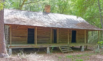John Rountree Log House, Twin City, GA, US