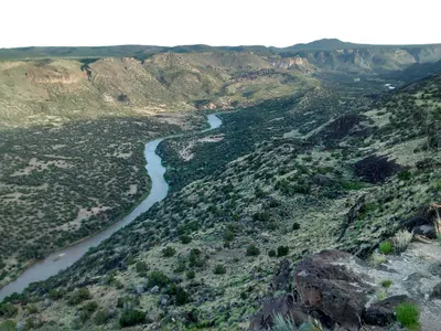 Rio Grande River at White Rock, NM