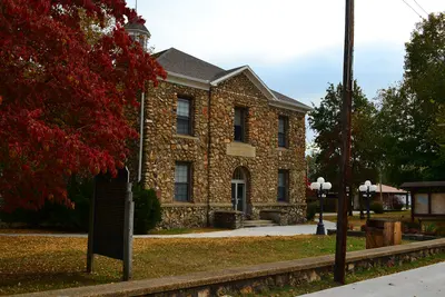 Carter County, Missouri, county courthouse, near Van Buren