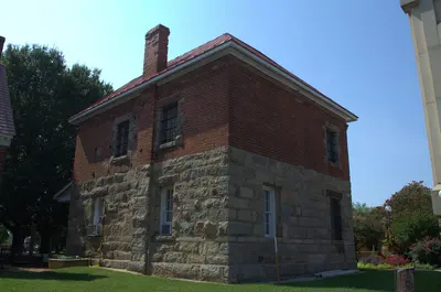 Historic Chesterfield County Jail at Courthouse Square, near Chesterfield Court House