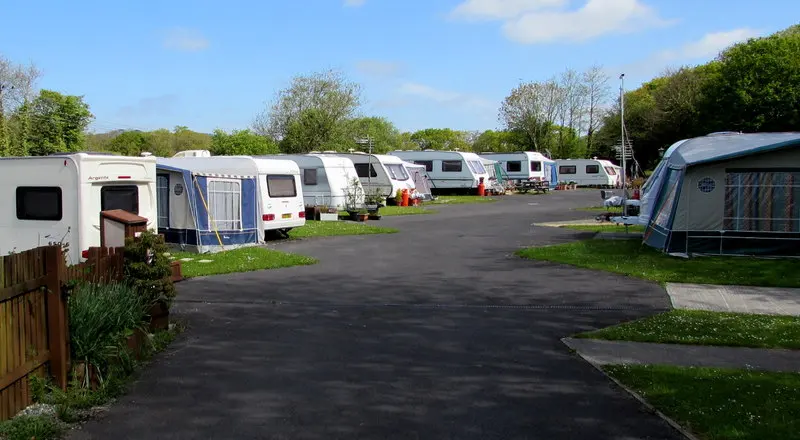 The Fishers Caravan & Camping site in Whitland