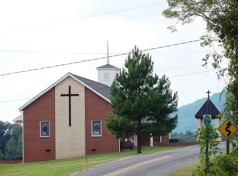 Church off Bicycle Route, near Thurmond