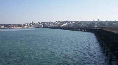 Ryde, Isle of Wight, seen from Ryde Pier Head