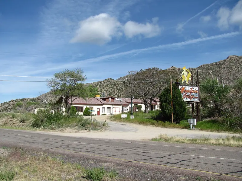 Old Mountain Lodge on Old Route 66, Carnuel NM