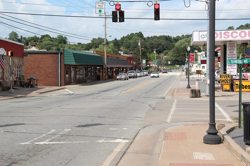 Georgia Route 5 in McCaysville