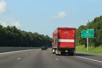 Alabama I10wb Exit 15ab .5 mile, near Tillmans Corner