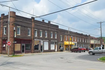Railroad east of Cross in Olive Hill