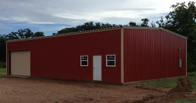 Kainos Steel Building 40x60, near Wild Peach Village