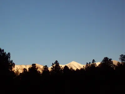 San Fransisco Peaks, near Flagstaff