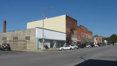 Courthouse Square in Spencer, Indiana