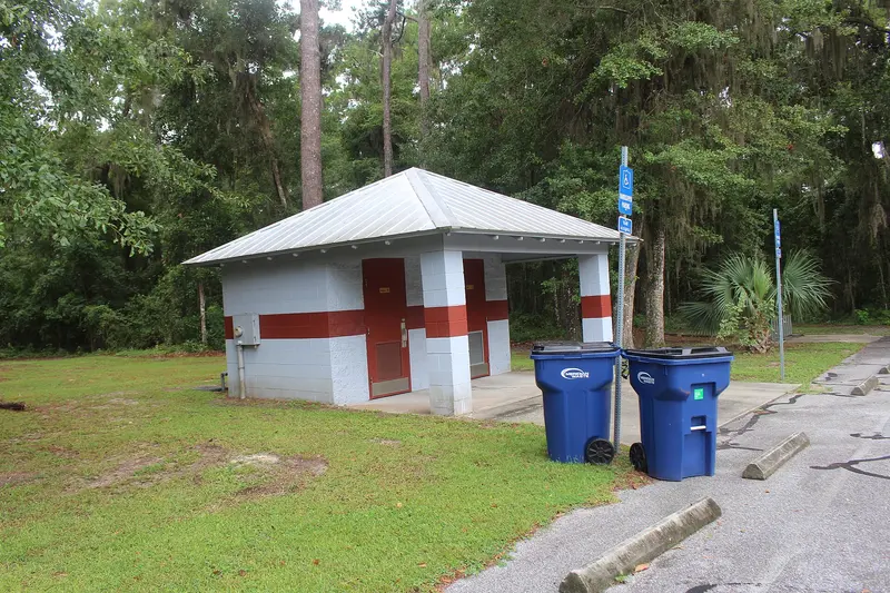 Sugar Mill Park restrooms, near Kings Bay Base