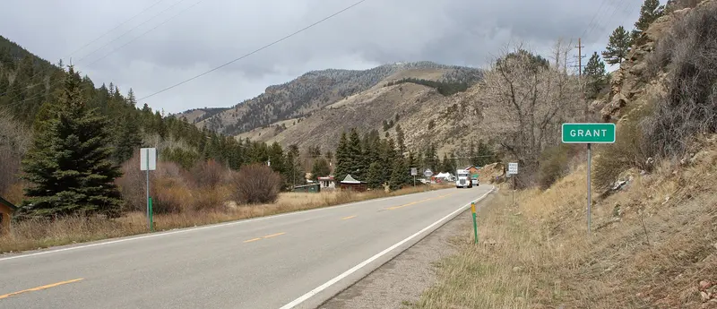 Grant, Colorado, about 0.9 km from Lostfork Basecamp