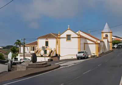 Santa Barbara Church Angra rear view