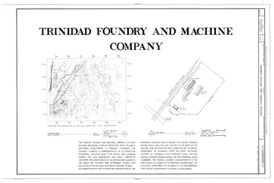 Trinidad Foundry and Machine Company, Goddard Avenue, Trinidad, Las Animas County, CO HAER COLO,36-TRIN,2-…