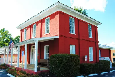 Old Dawson County, GA Jail, NE View