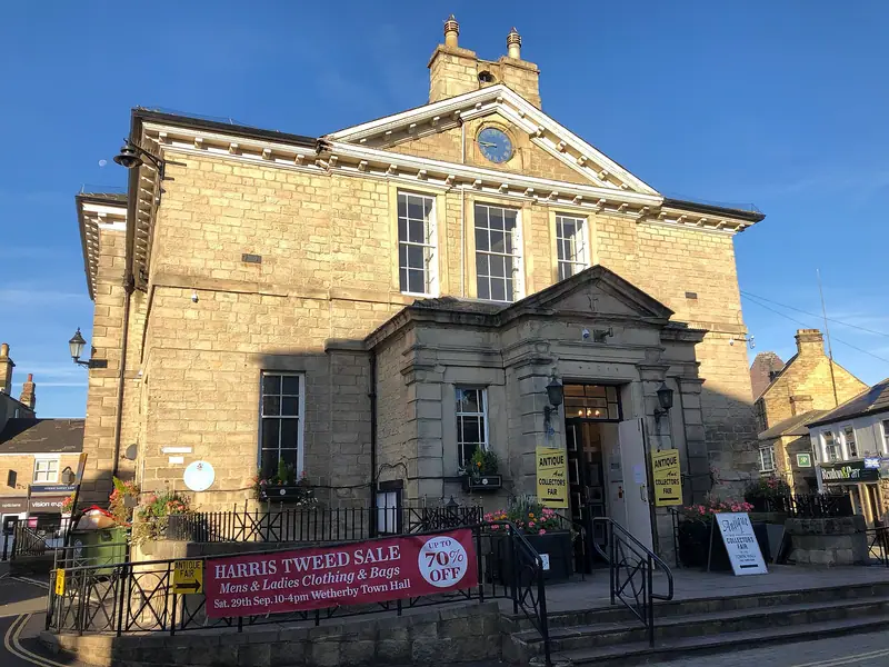 Wetherby Town Hall And Attached Front Wall