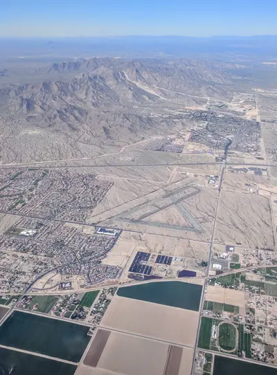 Northeast Buckeye AZ aerial