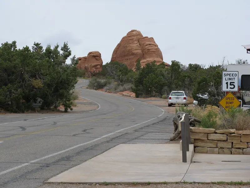 Campground near Devils Garden, about 0.2 km from Devils Garden Campground