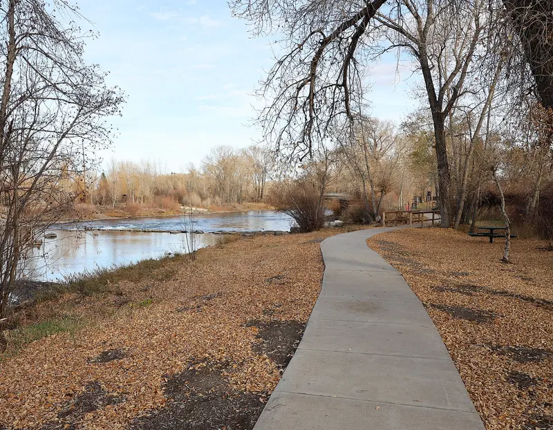 Del Norte Riverfront Project riverwalk