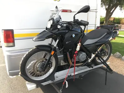 BMW Dual Purpose, near Desert Edge