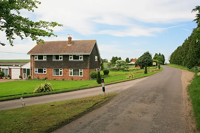 Entrance to College Down Farm with bed and breakfast house