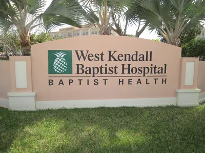HOSPITAL ENTRANCE, near The Hammocks