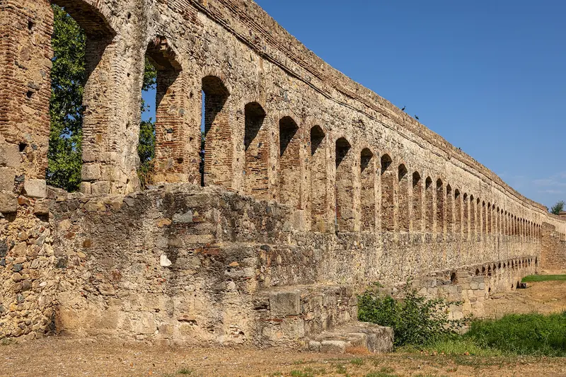 Mérida 2024-08-20 - Acueducto de San Lázaro, about 0.2 km from Parking Teatro Romano