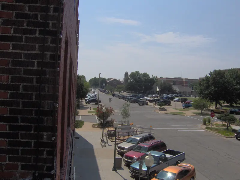 Selph Building façade in Stillwater