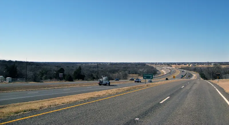 US 84 in Woodway, Texas