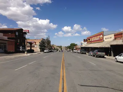 13 13 19 View west along U.S. Route 50 about 37.0 miles east of the Lander County line in Eureka, Nevada