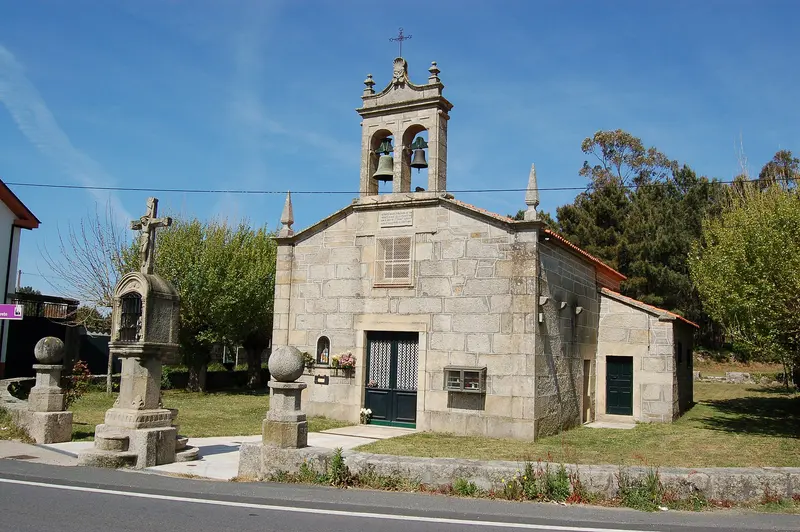Capela de Loreto, Noal, Porto do Son, about 0.7 km from Camping Cabeiro