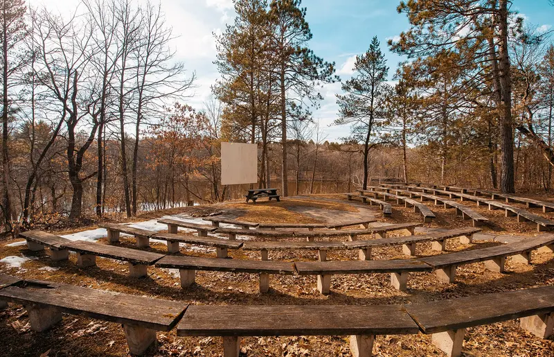 Campground Amphitheater at Crow Wing State Park, Minnesota - Outdoor Theater